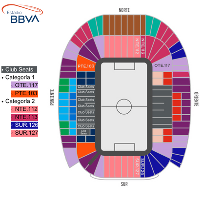 Juego de Leyendas Monterrey 2024 FIFA WC26 Sede Monterrey